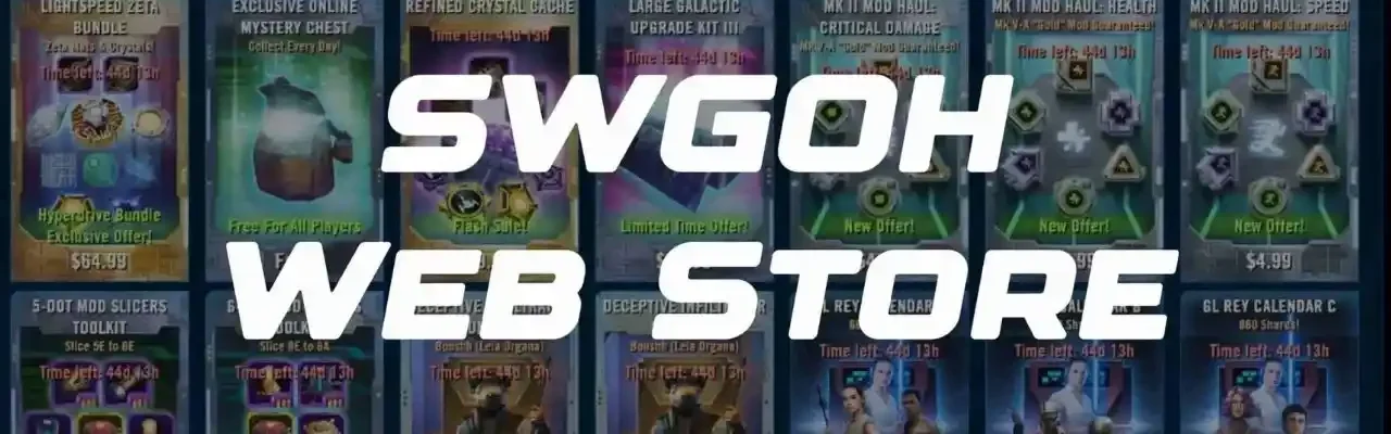 Swgoh webstore login